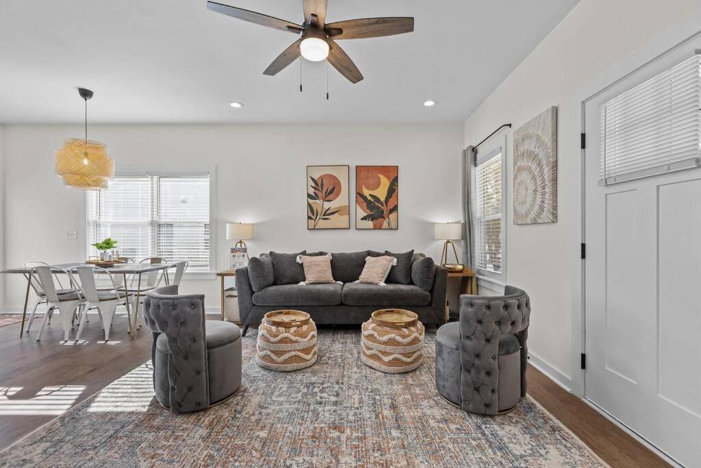 Contemporary Home, Close To Downtown And Nccu Durham Eksteriør billede