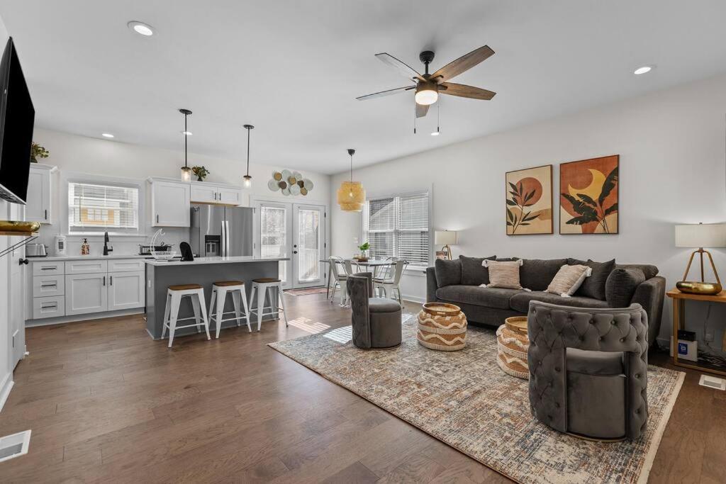 Contemporary Home, Close To Downtown And Nccu Durham Eksteriør billede